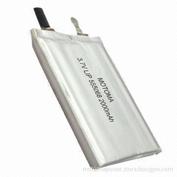 3.7V Li-ion Polymer Battery for Digital Products, with 2,000mAh Capacity